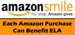 Support ELA Through AmazonSmile!